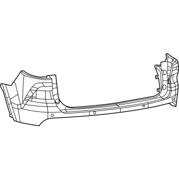 2023 Jeep Grand Cherokee L Bumper - 68541751AA
