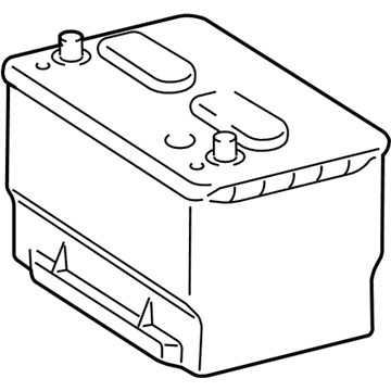 2010 Dodge Ram 1500 Battery Tray - 55372500AC