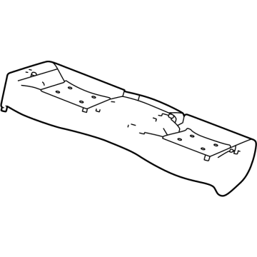 Mopar 68104309AA Seat Cushion Rear Foam