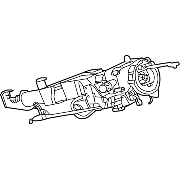 2018 Ram 3500 Steering Column - 6GD781Z0AE