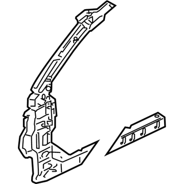 Mopar 5311A408 Reinforce-Front Pillar