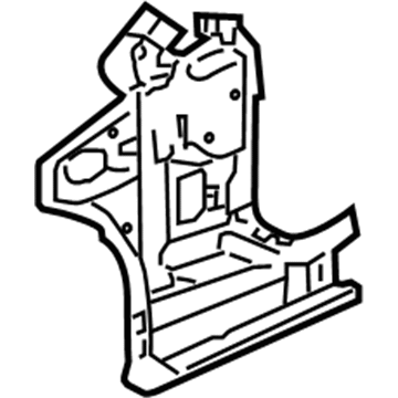 Mopar 5311A405 Panel-Front Lower Inner LH