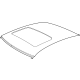 Mopar 68265476AA Panel-Roof