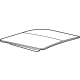 Mopar 68091790AB GLASS-SUNROOF