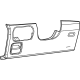Mopar 6UB87SD4AA Cover-Steering Column Opening