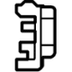 Mopar 68266193AA RETAINER-Door STRIKER