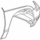 Mopar 5093792AB Fender-Front