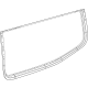 Mopar 68496297AF Quarter Window Glass