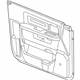 Mopar 5NC501U7AA Panel-Front Door Trim
