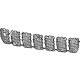 Mopar 6VV44GXHAD GRILLE-TEXTURE