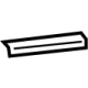 Mopar 68293728AA REINFMNT-Roof Rail