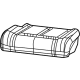 Mopar 7GH76TX7AB Cover-Rear Seat Cushion