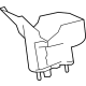 Mopar 68089109AA Housing-A/C And Heater Lower