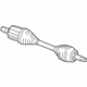 Mopar 68494387AA Shaft-Axle Half