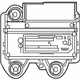 Mopar 68449603AE OCCUPANT RESTRAINT