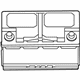 Mopar 56029758AB BATTERY-STORAGE