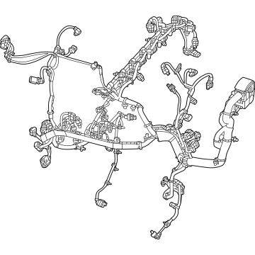 68608414AD Mopar WIRING-ENGINE Illustration 1 of 1