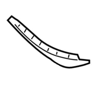 68043399AA Mopar Extension-Fender Illustration 1 of 1