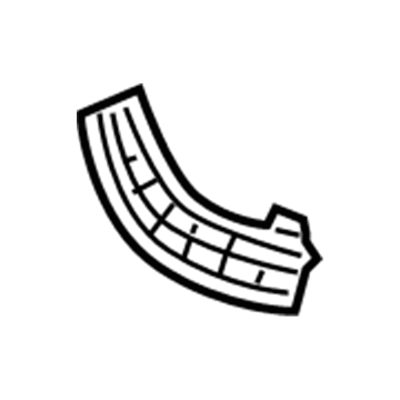 68024343AD Mopar Fascia Support Bracket Illustration 1 of 1