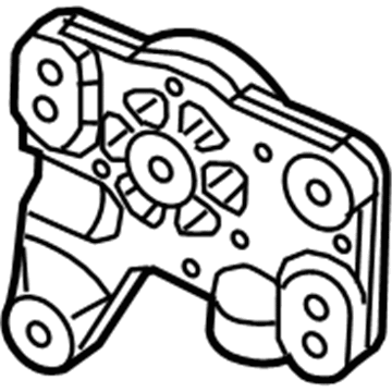 Mopar 68155103AB Bracket-Differential 68155103AB Mopar Bracket-Differential Illustration 1 of 1