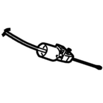 4578076AA Mopar Ignition Interlock Cable Illustration 1 of 1