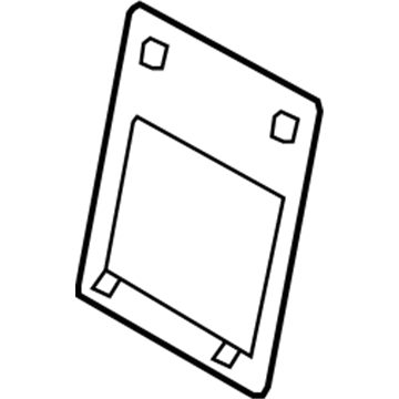 1LC04DX9AA Mopar Seat Back Panel Illustration 1 of 1