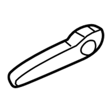 1LC021K2AA Mopar Rear Seat Armrest Illustration 1 of 1