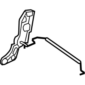 68101329AA Mopar Seat Back Recliner Illustration 1 of 1