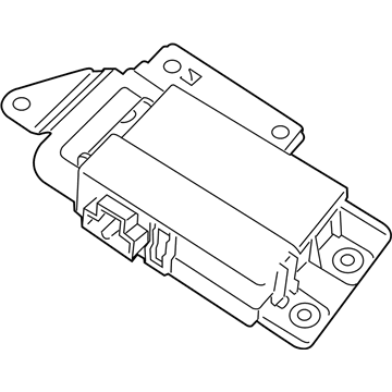 Mopar 68052344AA Module Bracket 68052344AA Mopar Module Bracket Illustration 1 of 1