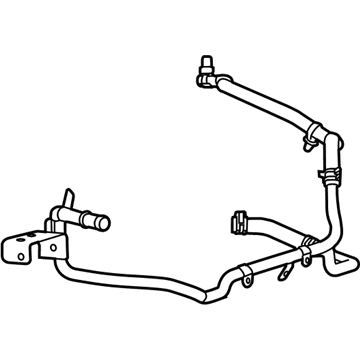 5058907AE Mopar Heater Supply And Return Hose Illustration 1 of 1