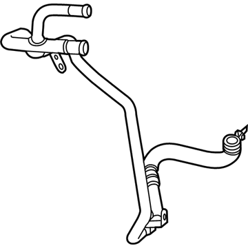 5058725AF Mopar Heater Return Hose Illustration 1 of 1