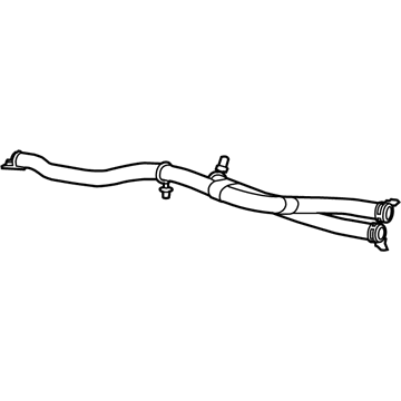 55111457AB Mopar Heater Supply And Return Hose Illustration 1 of 1