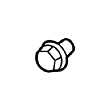 6502058 Mopar Bolt-HEXAGON Head Special Point Illustration 1 of 1