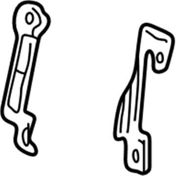 5072596AA Mopar Radio Bracket Illustration 1 of 1