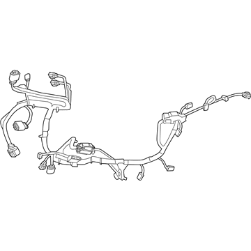 68236867AI Mopar Engine Wiring Illustration 1 of 1