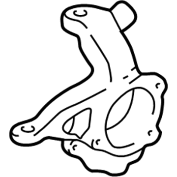 2003 Jeep Grand Cherokee Steering Knuckle - 5011976AB