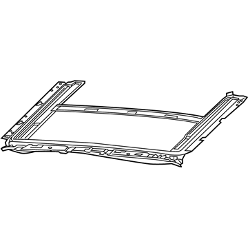 Mopar 68357692AA Sunroof 68357692AA Mopar Sunroof Illustration 1 of 1