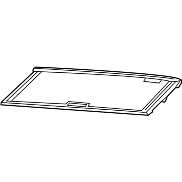 1TA47HL1AA Mopar Sunroof Sunshade Illustration 1 of 1
