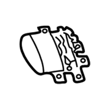 2000 Dodge Dakota Door Handle - 5FT39DX9