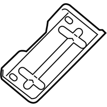 68039242AA Mopar Bracket-Battery Hold Down Illustration 1 of 1