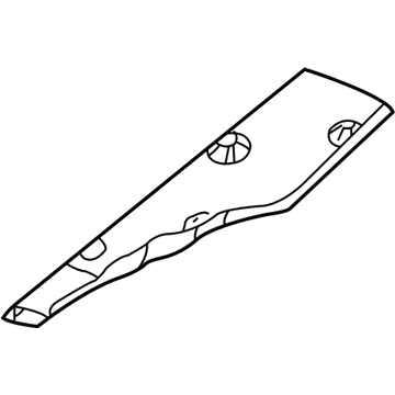55137210AC Mopar Heat Shield Illustration 1 of 1