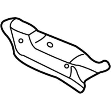 55136341AD Mopar REINFMNT-Front Seat Illustration 1 of 1