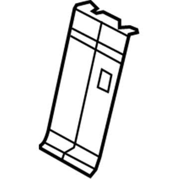 1TM76LT5AA Mopar Seat Base Panel Illustration 1 of 1