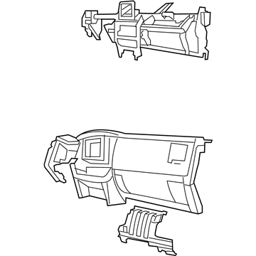 1JX841DHAA Mopar Instrument Panel Illustration 1 of 1