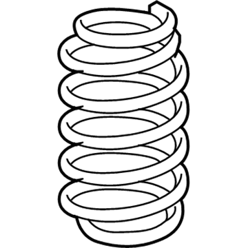 5168670AB Mopar Rear Coil Spring Illustration 1 of 1