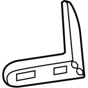 5116346AA Mopar Bracket-Cooling Module Illustration 1 of 1