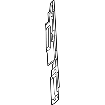 68565434AA Mopar SEAL-RADIATOR SIDE AIR Illustration 1 of 1
