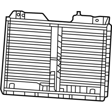 68567923AC Mopar GRILLE-ACTIVE SHUTTER Illustration 1 of 1