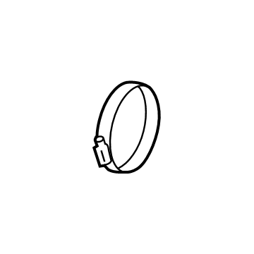 53010800AA Mopar Clamp-Hose Clamp Illustration 1 of 1