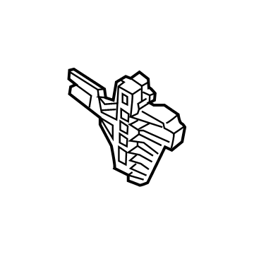 68044814AA Mopar Front Door Glass Channel Illustration 1 of 1